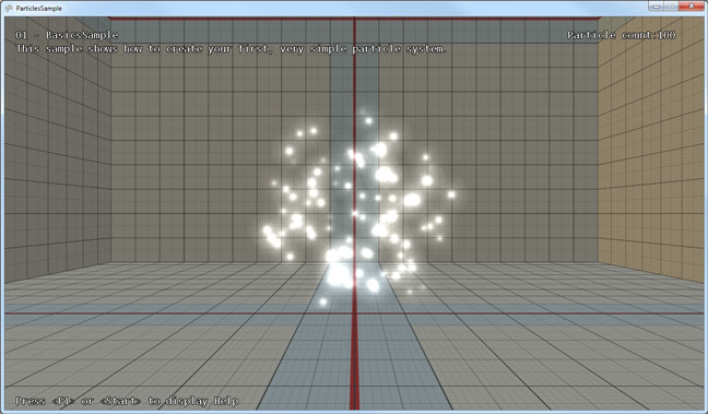 A basic particle effect